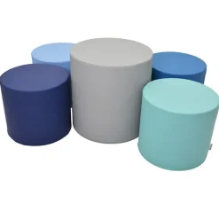 5-Piece Kids Ottoman Stool Set