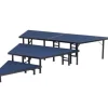 Pie Shaped Riser Sets w/ Carpet Surface