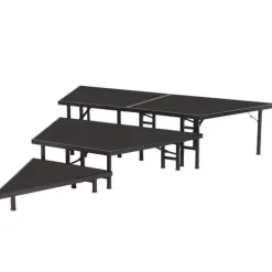 Pie Shaped Riser Sets w/ Polypropylene Surface