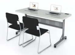 Plastic Flip-n-Store Table with Stack Chairs