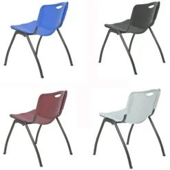 Plastic M Stacker Chair