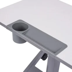 Pneumatic Adjustable Height Flip-Top Student Desk