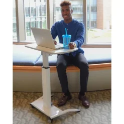 Pneumatic Height Adjustable Desk & Lectern