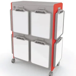 Porcelain Steel Lapboard (Set of 4)