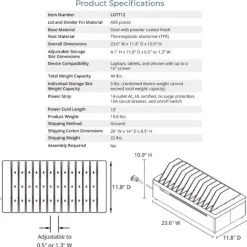 12-Port Charging Station