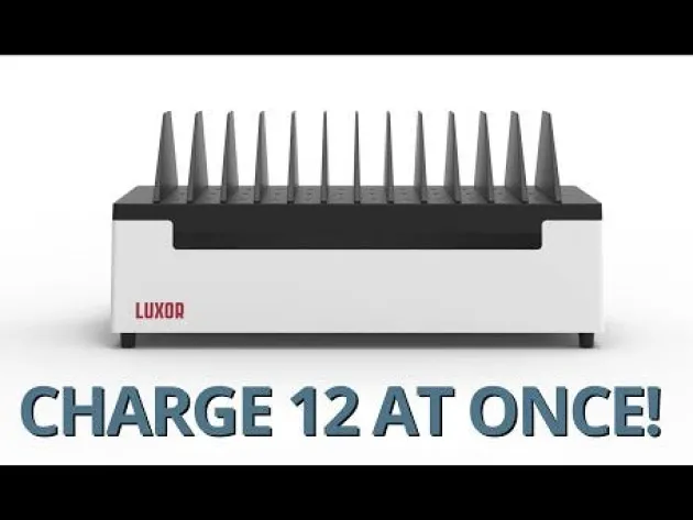 12-Port Charging Station