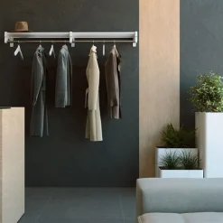 Powder Coat Hanger Style Wall Rack