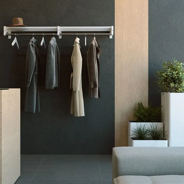 Powder Coat Hanger Style Wall Rack