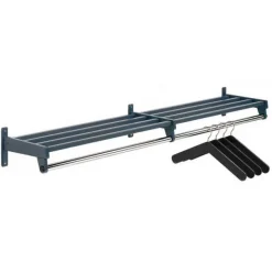 Powder Coat Hanger Style Wall Rack