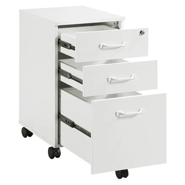 Prado 3-Drawer Mobile File Cabinet