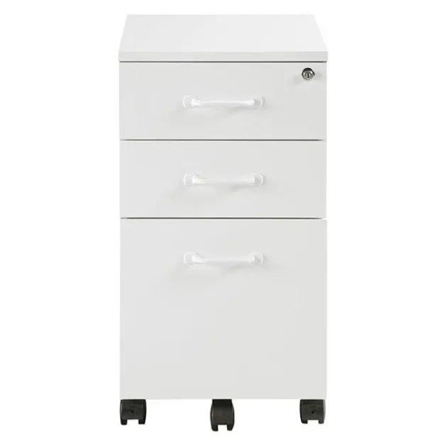 Prado 3-Drawer Mobile File Cabinet