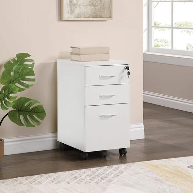 Prado 3-Drawer Mobile File Cabinet