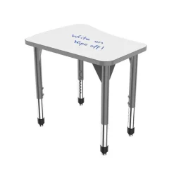 Premier Series Dry Erase Desk - 30'' x 24" Flare