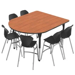 Premier Standing Height Multimedia Table and Apex Adjustable Stool Package