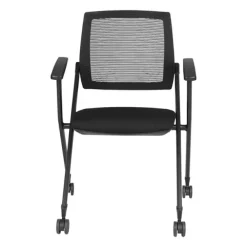 Pulse High Back Padded Nesting Chair Packs (4, 8 or 12)