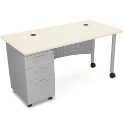 Quick Ship Avid Single Pedestal Desk