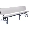 Quick Ship Mobile Convertible Bench Table w/ ProtectEdge (8' L)