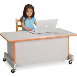 Rainbow Accents Apollo Single Computer Desk