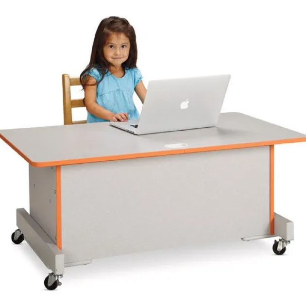 Rainbow Accents Apollo Single Computer Desk