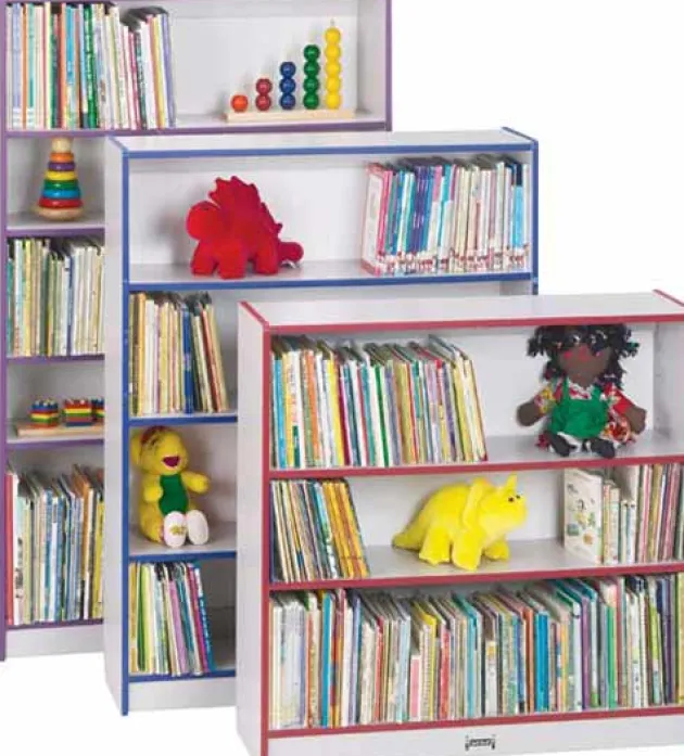 Rainbow Accents Bookcases