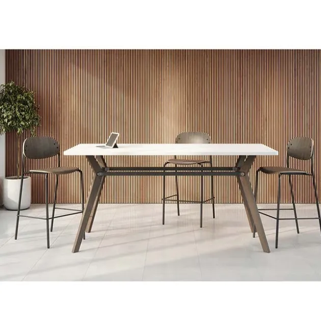 Rang Rectangle Conference Table - 36''W Rectangle x 42'' High