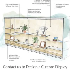 Recessed Series Wall Cases
