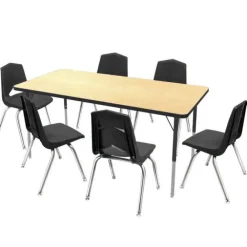 Rectangle Activity Table & Chair Package Set
