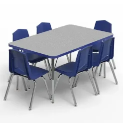 Rectangle Activity Table & Chair Package Set