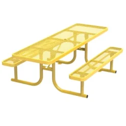 Rectangle ADA Compliant Outdoor Picnic Table