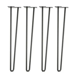 Rectangle Shaped Conference Table w/ Hairpin Legs (11')