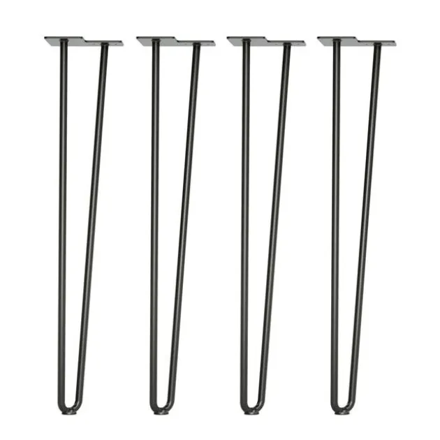 Rectangle Shaped Conference Table w/ Hairpin Legs (11')