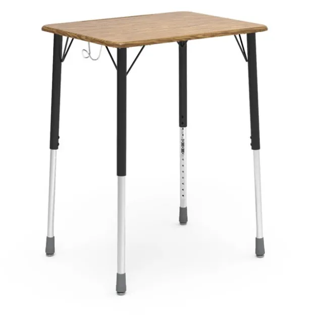 Rectangle Top Zuma Desk w/ Backpack Hanger