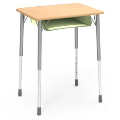 Rectangle Top Zuma Desk w/ book box