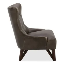 Remington Wingback Upholstered Lounge Chair