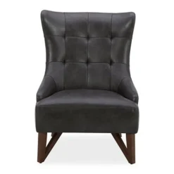 Remington Wingback Upholstered Lounge Chair