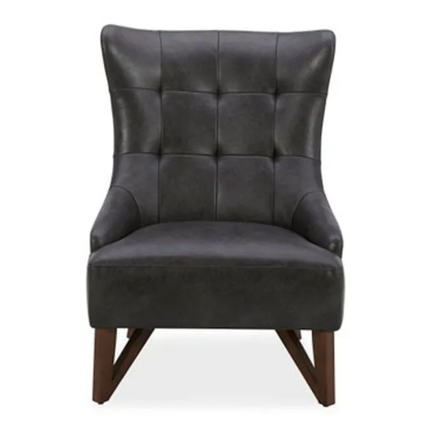 Remington Wingback Upholstered Lounge Chair