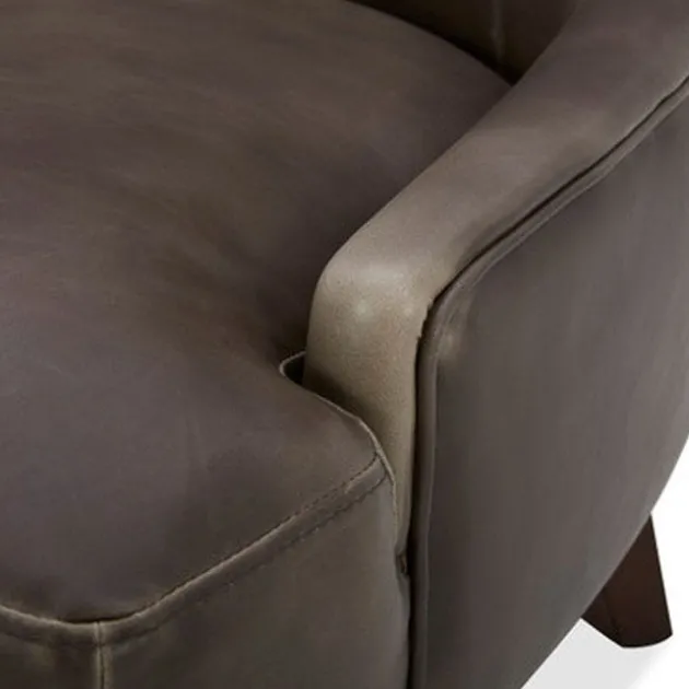 Remington Wingback Upholstered Lounge Chair