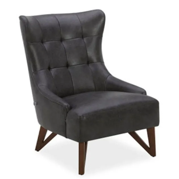 Remington Wingback Upholstered Lounge Chair