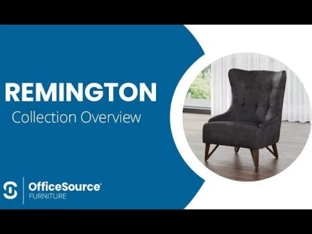 Remington Wingback Upholstered Lounge Chair