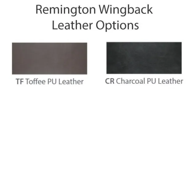 Remington Wingback Upholstered Lounge Chair