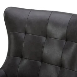 Remington Wingback Upholstered Lounge Chair