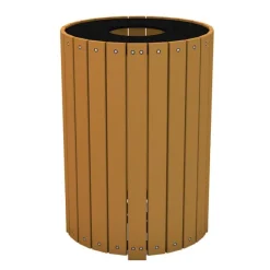 Resinwood Round Receptacles