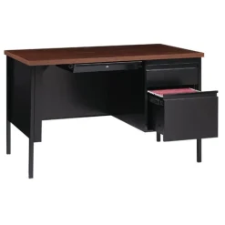 Right Hand Single Pedestal Desk - 48