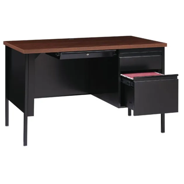 Right Hand Single Pedestal Desk - 48" W x 30" D