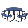 Round Metal Outdoor Picnic Table