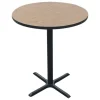 Round Stool-Height Cafe Tables