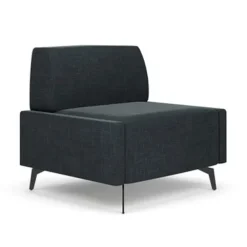 Saxon Armless Club Chair