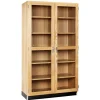 Science Storage Cabinet with Glass Doors