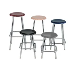 100 Series Adjustable Hard Plastic Stools by USA Capitol