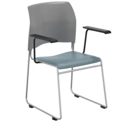 8700 Series Cafetorium Plush Vinyl Arm Chair